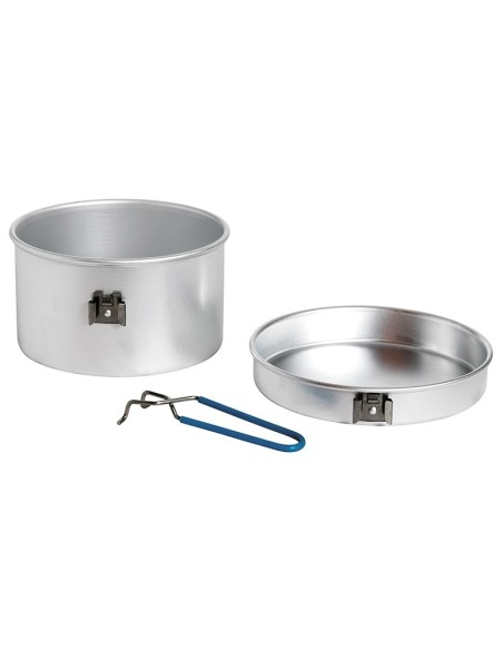 Aluminium cooking set 2 p. 1,6 L.