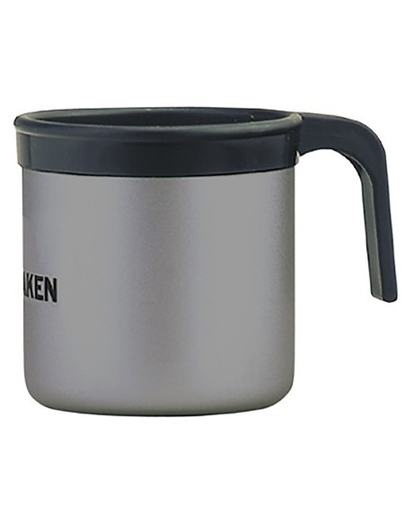 TAZA ANTIADHERENTE 0,4L DE ALUMINIO CON BORDE NEGRO