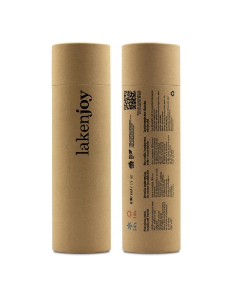 STAINLESS STEEL THERMO BOTTLE 0.5L - LAKENJOY (NARROW MOUTH)