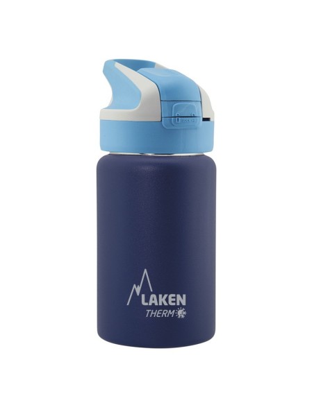 STAINLESS STEEL DARK BLUE THERMO BOTTLE 0.35L SUMMIT