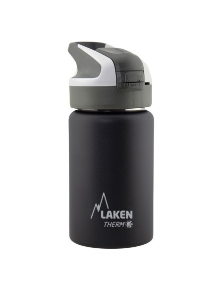 STAINLESS STEEL BLACK THERMO BOTTLE 0.35L SUMMIT