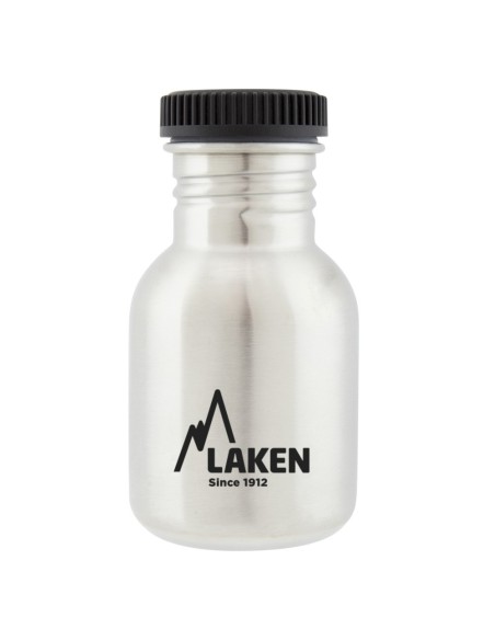 STAINLESS STEEL BOTTLE BASIC STEEL 0.35L, 0.50L, 0.75L, 1L PLAIN STAINLESS STEEL CAP