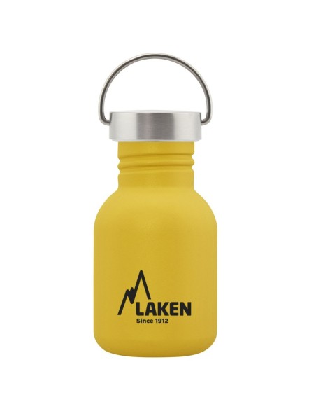 BASIC STEEL BOTTLE 0,35L STAINLESS STEEL CAP
