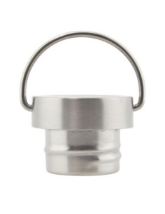 BASIC STEEL BOTTLE 0,35L STAINLESS STEEL CAP 2