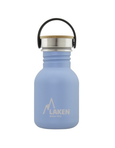 STAINLESS STEEL BOTTLE BASIC STEEL 0.35L, 0.50L, 0.75L, 1L BAMBOO STAINLESS STEEL CAP