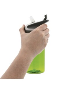 BOTELLA REUTILIZABLE DE TRITAN 0,45 L ROSA. TAPÓN SUMMIT 2