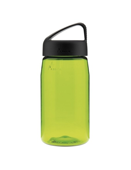 BOTELLA REUTILIZABLE DE TRITAN 0,45 L VERDE. TAPÓN CLASSIC
