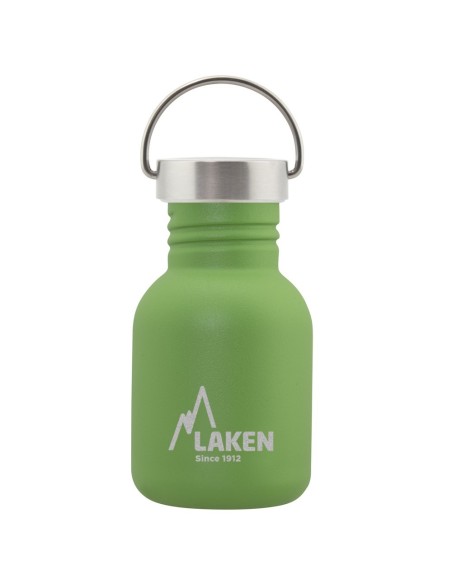 BASIC STEEL BOTTLE 0,35L STAINLESS STEEL CAP