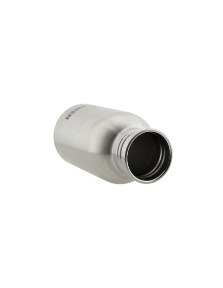 BASIC STEEL BOTTLE 0.35L STAINLESS STEEL AND POLYPROPYLENE CAP