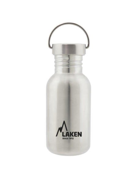 BASIC STEEL BOTTLE 0,35L STAINLESS STEEL CAP