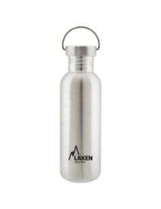 BASIC STEEL BOTTLE 0,35L STAINLESS STEEL CAP 2
