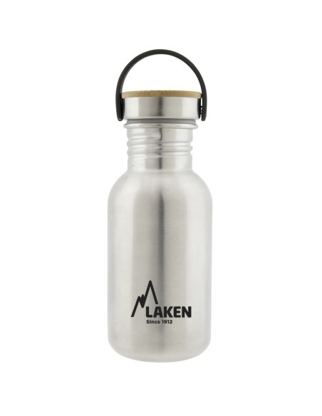 STAINLESS STEEL BOTTLE BASIC STEEL 0.35L, 0.50L, 0.75L, 1L BAMBOO STAINLESS STEEL CAP