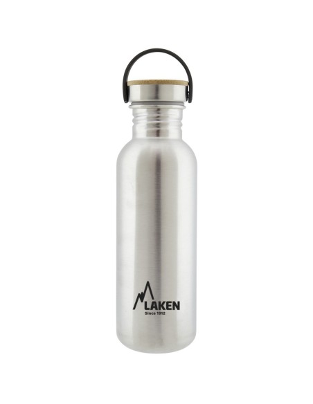 STAINLESS STEEL BOTTLE BASIC STEEL 0.35L, 0.50L, 0.75L, 1L BAMBOO STAINLESS STEEL CAP
