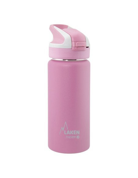 STAINLESS STEEL PINK THERMO BOTTLE 0.5L SUMMIT CAP