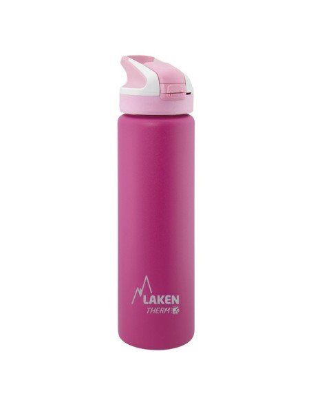 STAINLESS STEEL FUCHSIA THERMO BOTTLE 0.75L SUMMIT CAP