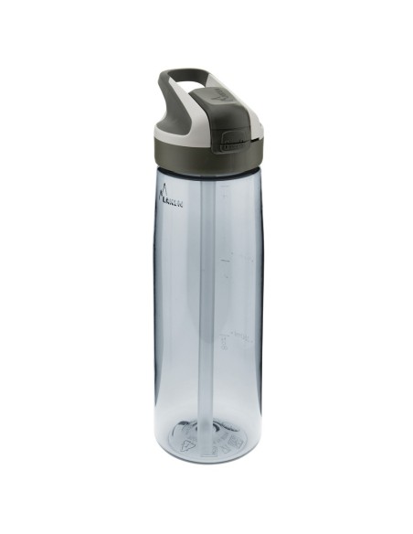 BOTELLA REUTILIZABLE DE TRITAN 0,75 L GRIS. TAPÓN SUMMIT