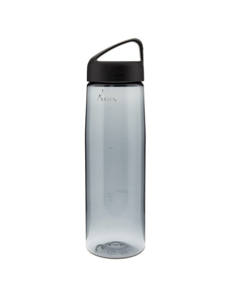 BOTELLA REUTILIZABLE DE TRITAN 0,75 L GRIS. TAPÓN CLASSIC