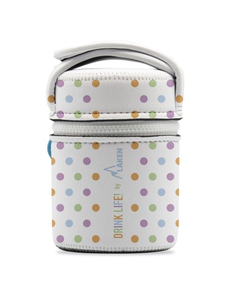 INSULATED STAINLESS STEEL THERMOS FOR FOOD 1L WITH INTERIOR CONTAINERS