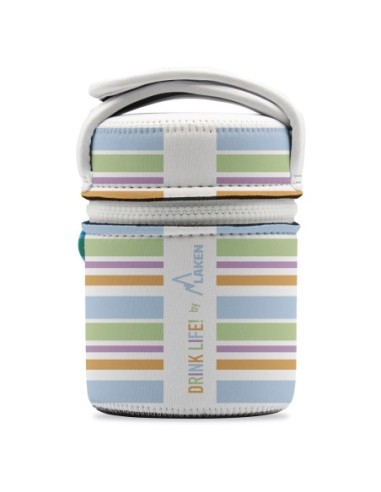 INSULATED STAINLESS STEEL THERMOS FOR FOOD 1L WITH INTERIOR CONTAINERS