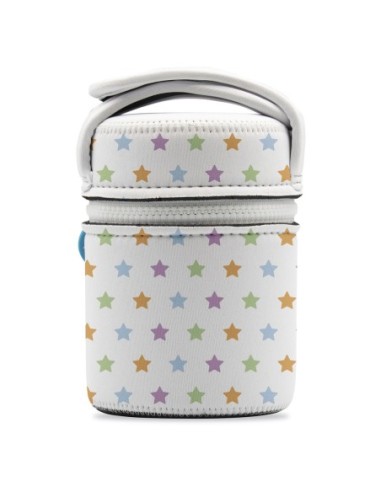 STAINLESS STEEL THERMO FLASK FOOD DRINK LIFE! STARS 0.5L