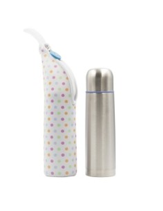 STAINLESS STEEL THERMO FLASK LIQUIDS DRINK LIFE! MOLES 0.35L, 0.50L 2