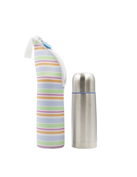 TERMO DE ACERO INOXIDABLE PARA LÍQUIDOS 0,35 L DRINK LIFE! BANDS