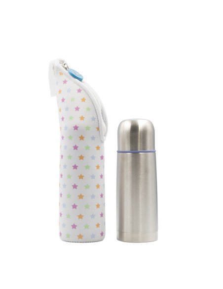 STAINLESS STEEL THERMO FLASK LIQUIDS DRINK LIFE! STARS 0.35L, 0.50L