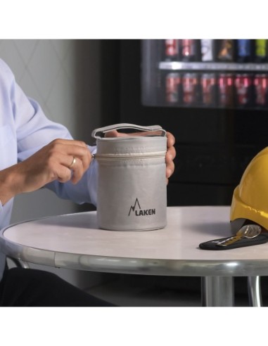 TERMO PARA SÓLIDOS DE ACERO INOXIDABLE 1L Y FUNDA