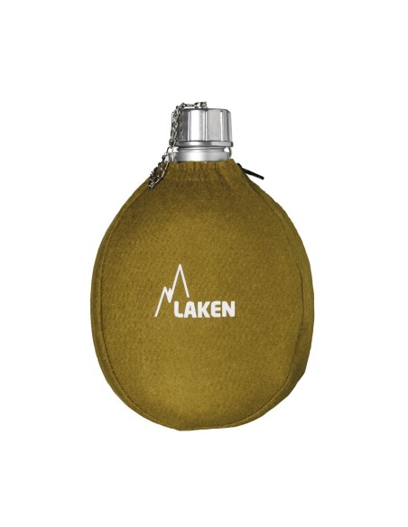 CANTIMPLORA DE ALUMINIO 1L CON FUNDA kHAKI