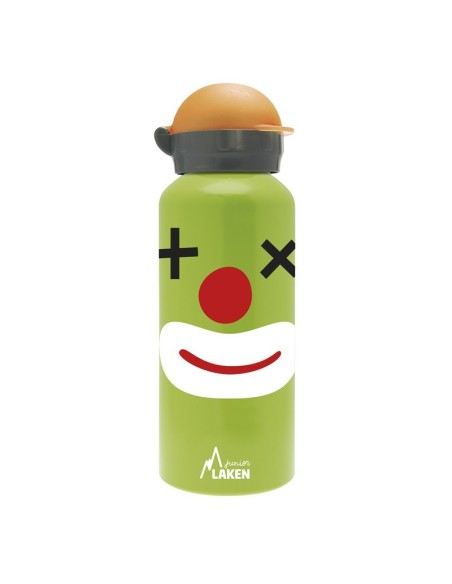 CLOWN ALUMINUM BOTTLE FOR KIDS 0.45L HIT CAP