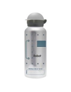 ROBOT ALUMINUM BOTTLE FOR KIDS 0.45L HIT CAP 2