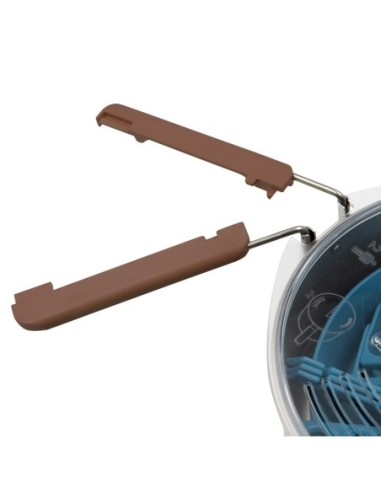 SET DE CAMPING VIVAC DE ACERO INOX Y POLIPROPILENO - LAKEN