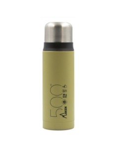 STAINLESS STEEL THERMO LIQUIDS FLASK WITH CAP-MUG 0.75L 2