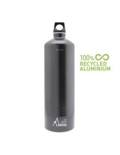BOTELLA DE ALUMINIO 100 % RECICLADO COLOR GRANITO TAPÓN FUTURA 1,5 L