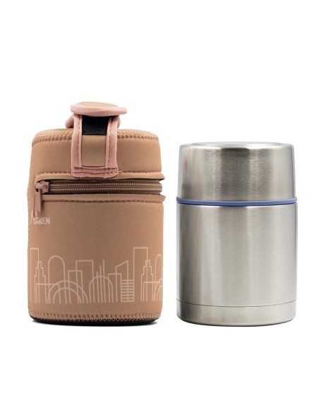 TERMO PARA SÓLIDOS DE ACERO INOXIDABLE DRINK LIFE! CITY 0,5 L