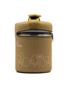 STAINLESS STEEL THERMO FLASK FOOD DRINK LIFE! FOREST 1L 2