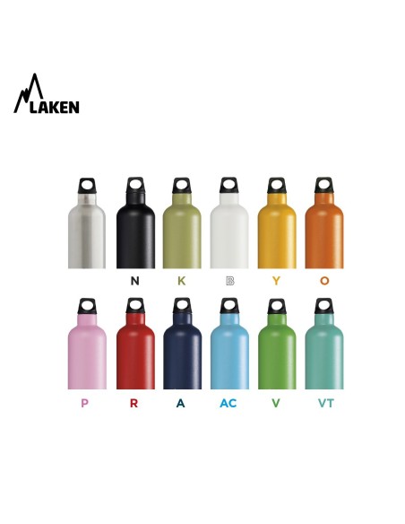 BOTELLA TÉRMICA DE ACERO INOXIDABLE  0,35 L, 0,50 L, 0,75 L FUTURA