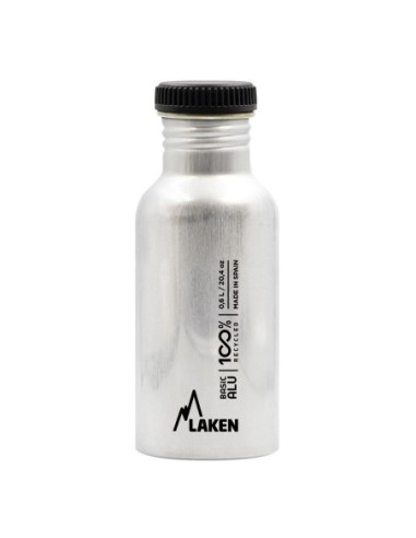 PLAIN ALUMINUM WIDE-MOUTH BOTTLE 0,60L, 0,75L
