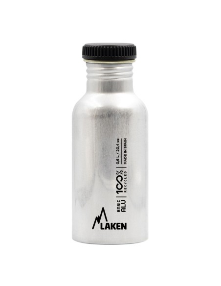 PLAIN ALUMINUM WIDE-MOUTH BOTTLE 0,60L, 0,75L