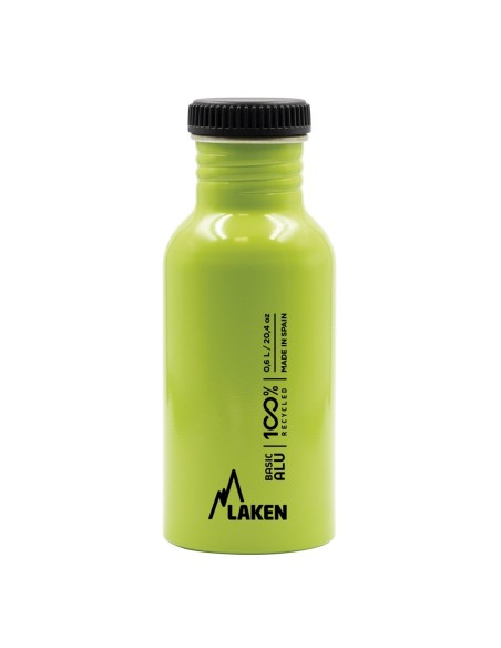 PLAIN ALUMINUM WIDE-MOUTH BOTTLE 0,60L, 0,75L