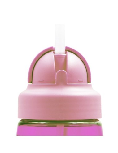 FROMAGE: TRITAN BOTTLE 0,45L PINK OBY CAP (WIDE MOUTH)