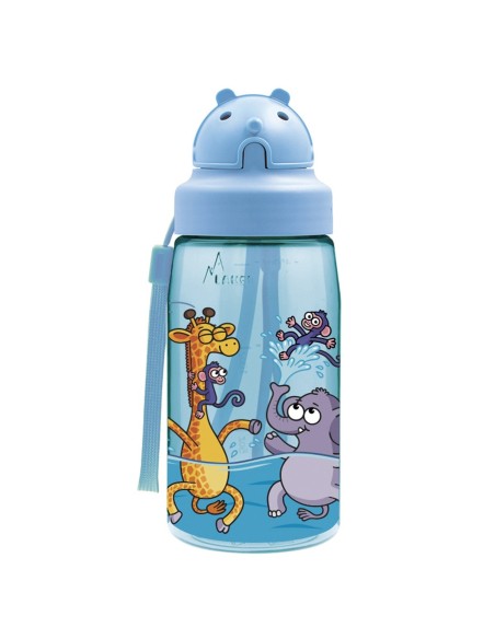 POOL: CHILDREN'S TRITAN BOTTLE 0,45L BLUE WITH OBY CAP