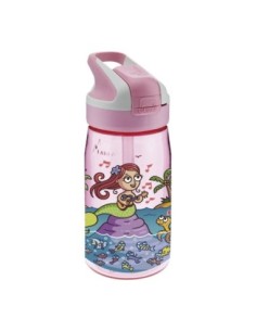UKELELE: BOTELLA DE TRITAN ROSA DE 0,45L CON TAPÓN SUMMIT