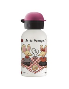 FROMAGE: BOTELLA INFANTIL TÉRMICA DE ACERO INOXIDABLE 0,35 L TAPÓN HIT