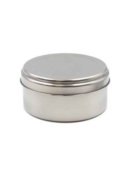 SET DE CAMPING DE ACERO INOXIDABLE 20CM CON FUNDA DE NEOPRENO PARA 2 PERSONAS