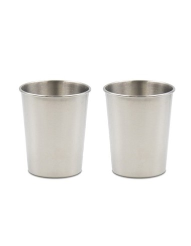 SET DE CAMPING DE ACERO INOXIDABLE 20CM CON FUNDA DE NEOPRENO PARA 2 PERSONAS