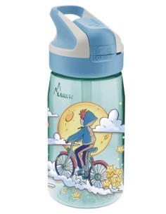 GO TO THE MOON: BOTELLA DE TRITAN AZUL DE 0,45L CON TAPÓN SUMMIT